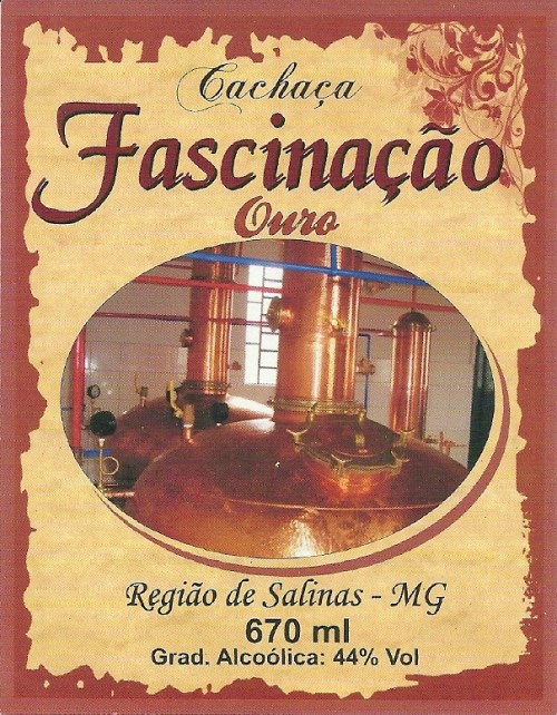 Cachaça Fascinação.